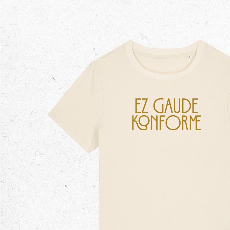 EZ GAUDE KONFORME - KAMISETA - EMAZTE