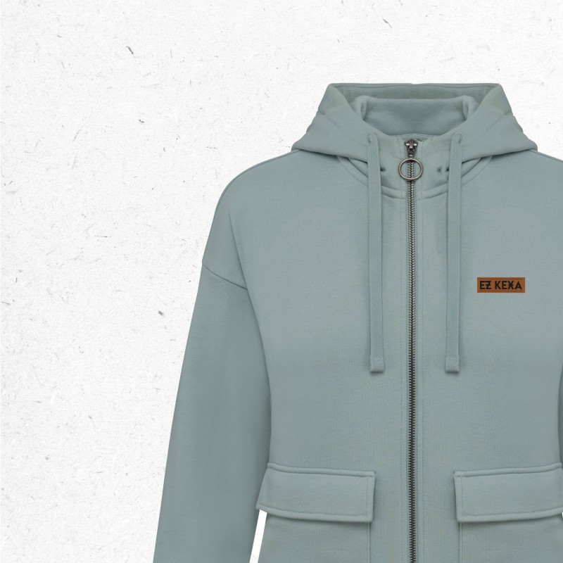 VESTE ZIPPEE FEMME