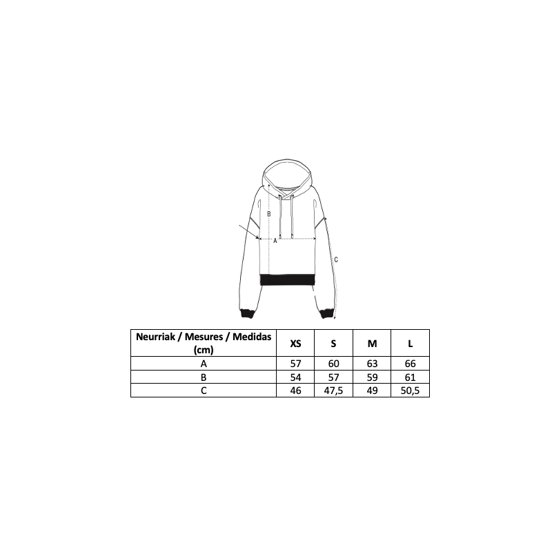 SUDADERA ARRANOMENDI - MUJER