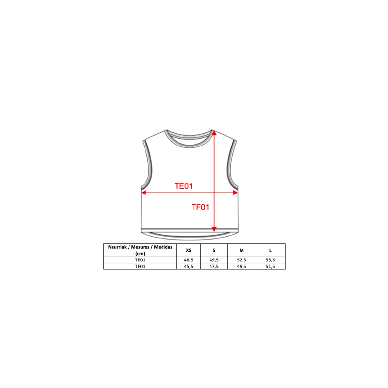 CROP TOP - ASKATASUN HAIZEA CROP TOP - ASKATASUN HAIZEA