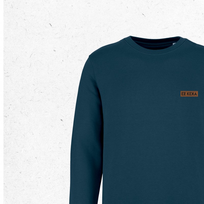 SUDADERA SIN CAPUCHA - ETIQUETA COSIDA