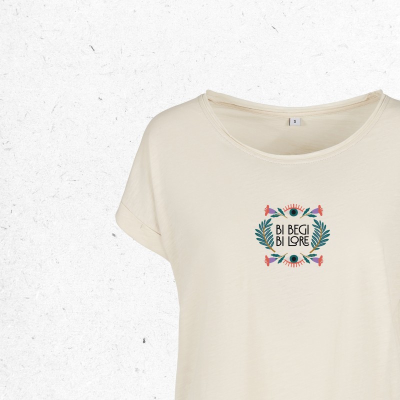 BI BEGI BI LORE KAMISETA - EMAZTE