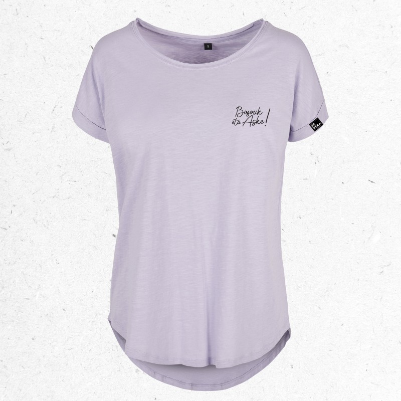 CAMISETA BIZIRIK ETA ASKE - MUJER