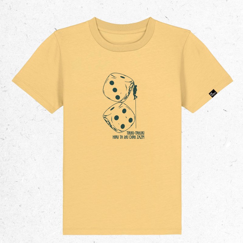 CAMISETA TIRIKI TRAUKI - NIñO/AS