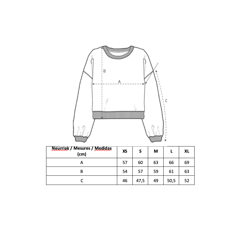 SWEAT BI BEGI BI LORE - FEMME