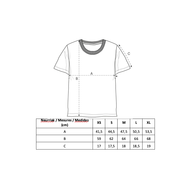 CAMISETA BI BEGI BI LORE - MUJER