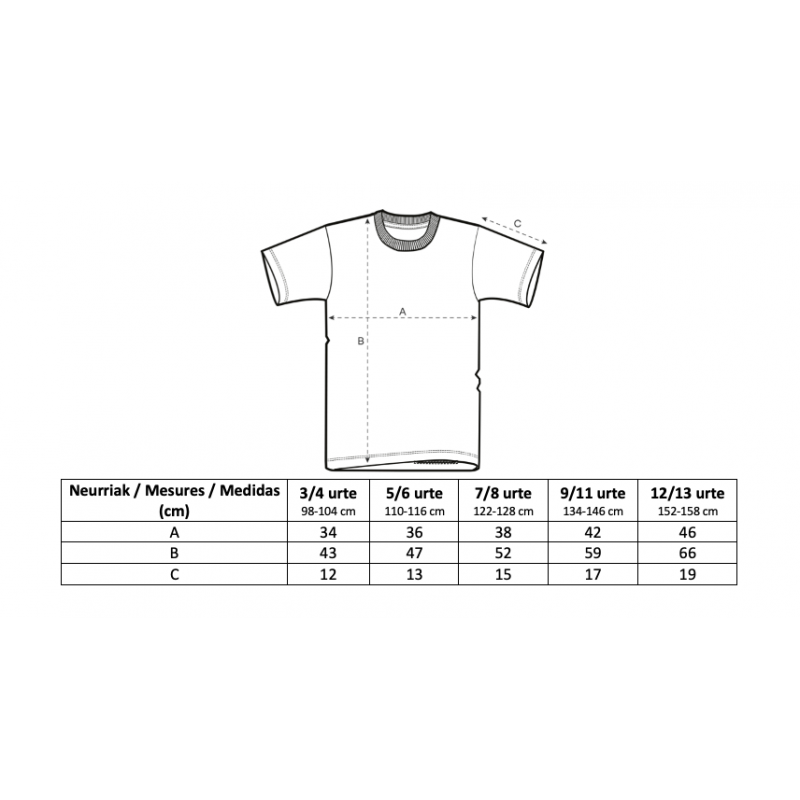 CAMISETA TIRIKI TRAUKI - NIñO/AS