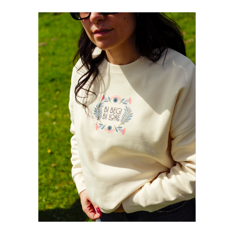 SUDADERA BI BEGI BI LORE - MUJER
